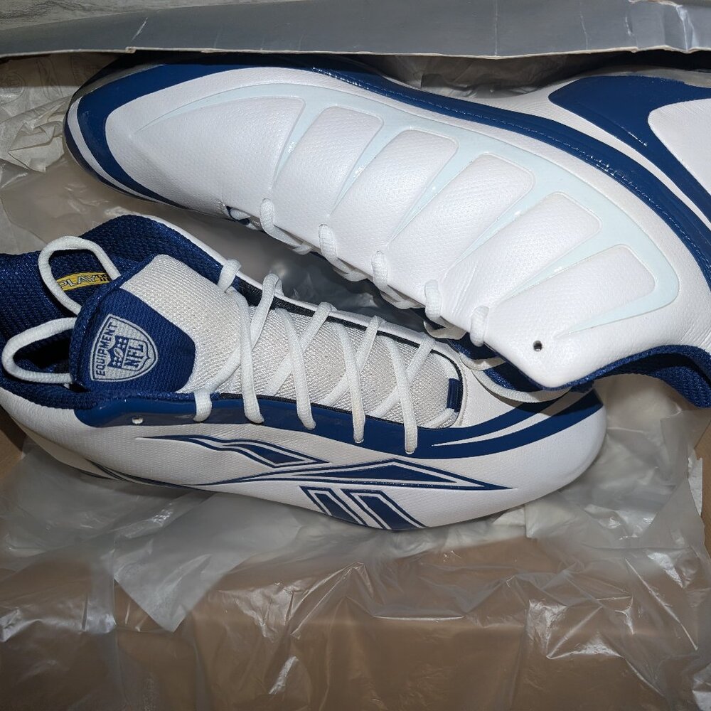 Brand New Reebok NFL Burner Speed Low Football Cleats Shoes Mens Sz 13.5